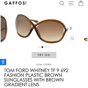 Tom ford brown sunglasses